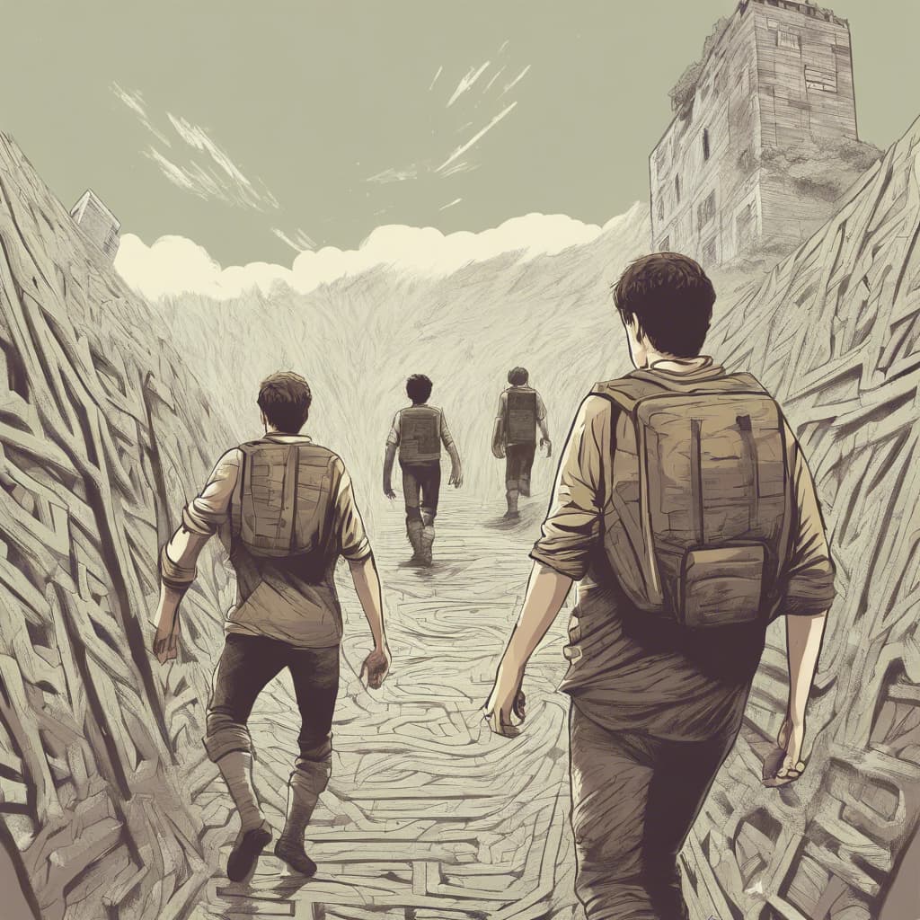 The Maze Runner cover art