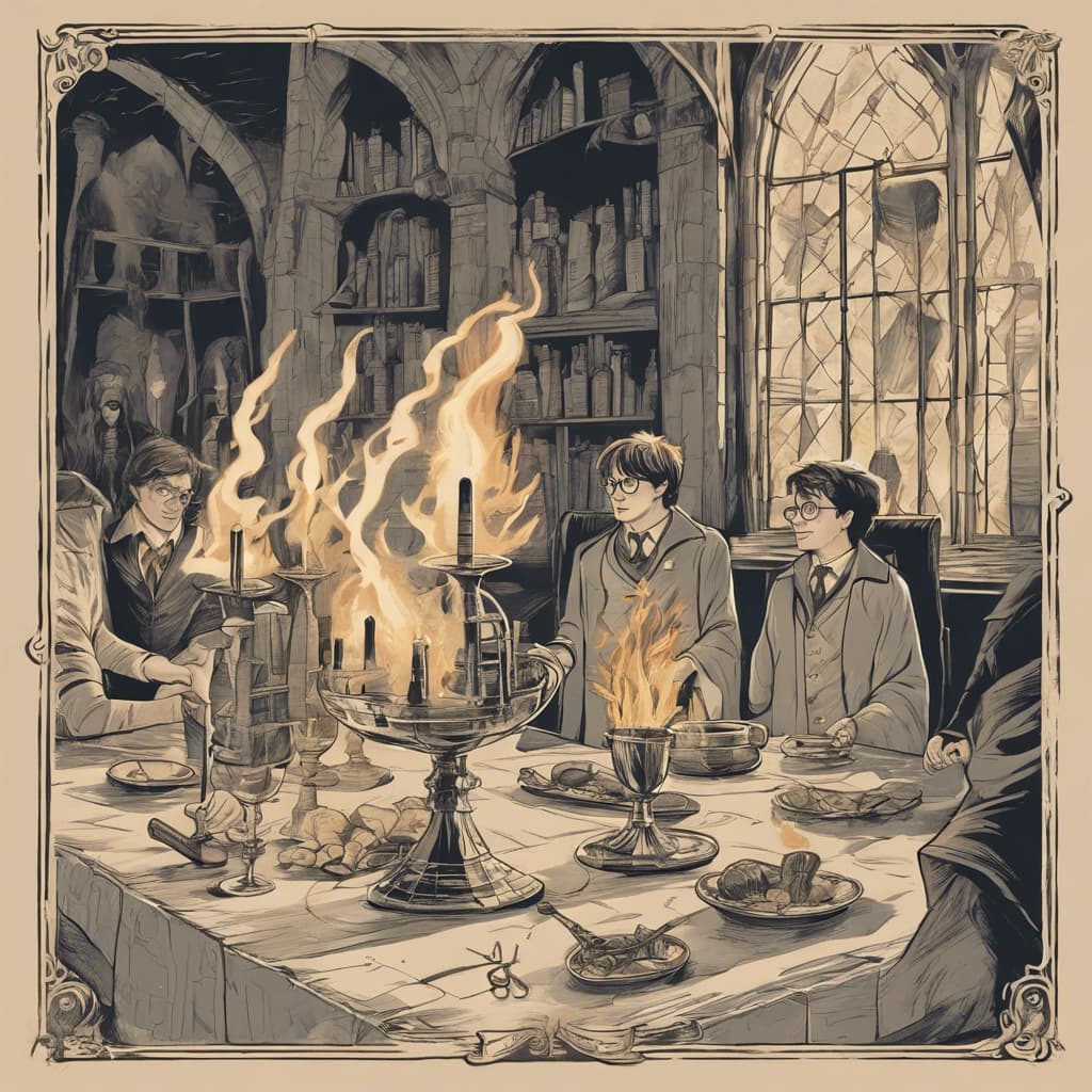 Harry Potter and the Goblet of Fire cover art
