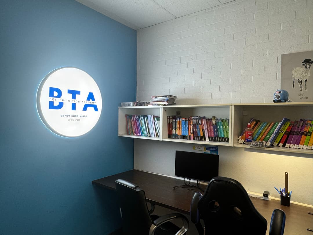 Desk space at the BTA Forestville academy