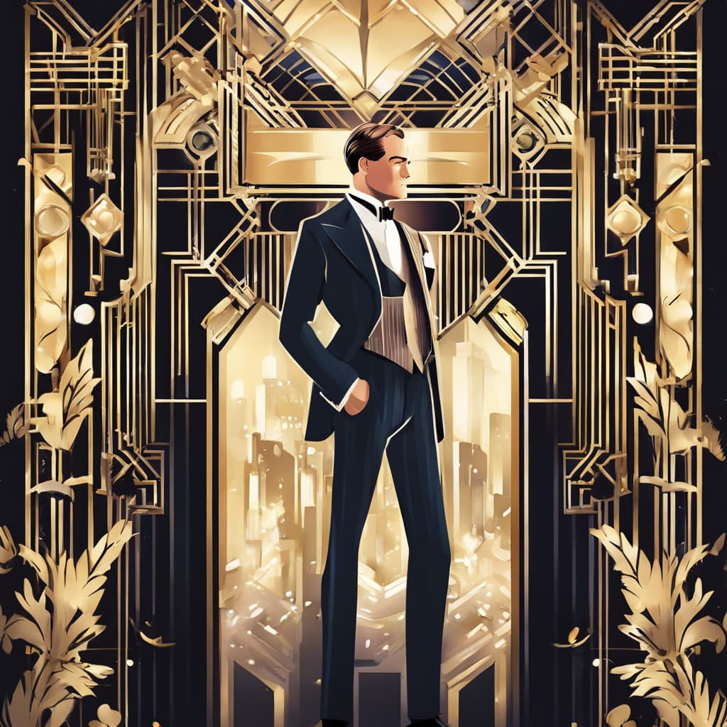 The Great Gatsby cover art