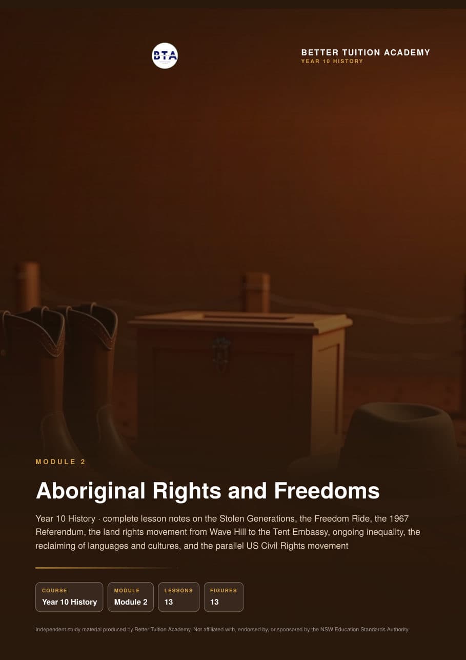 Sample page 1 of the Aboriginal Rights and Freedoms study guide